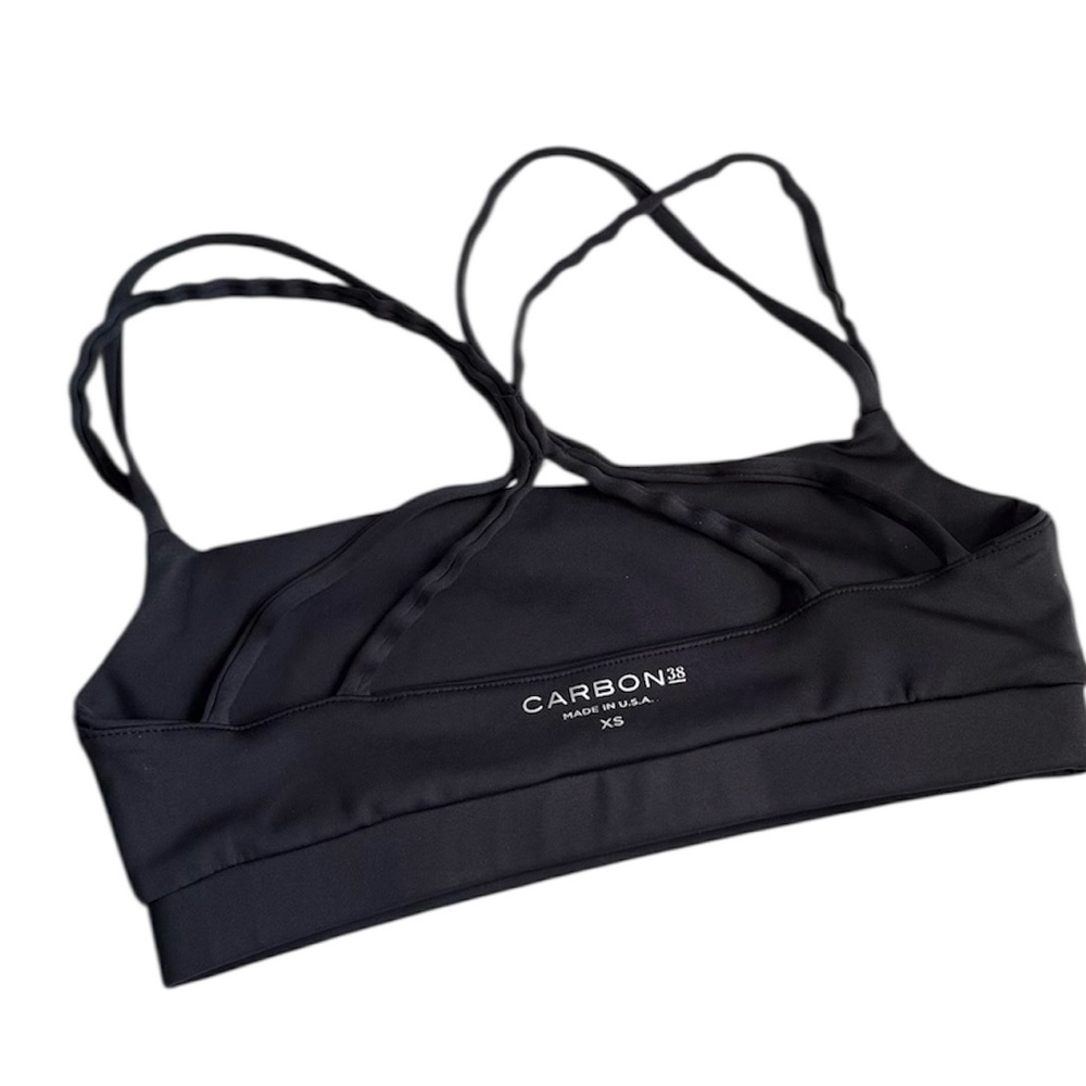 Carbon38  Women’s Sports Bra Size XS Color Black
